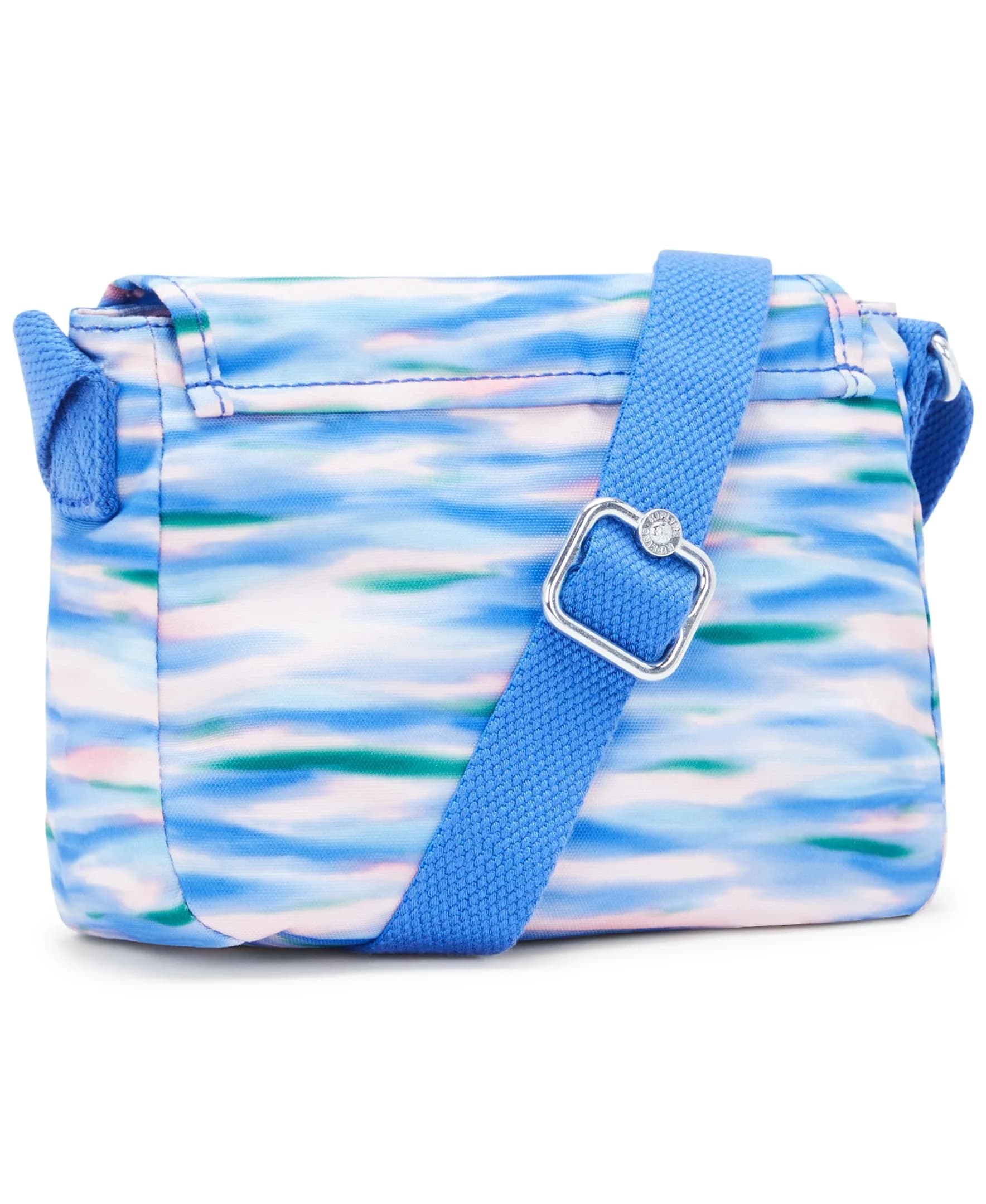 Kipling Sabian U Mini Crossbody Bag in Diluted Blue (7.75"L x 6"H x 3.25"D) - Lightweight & Water-Resistant - view 2