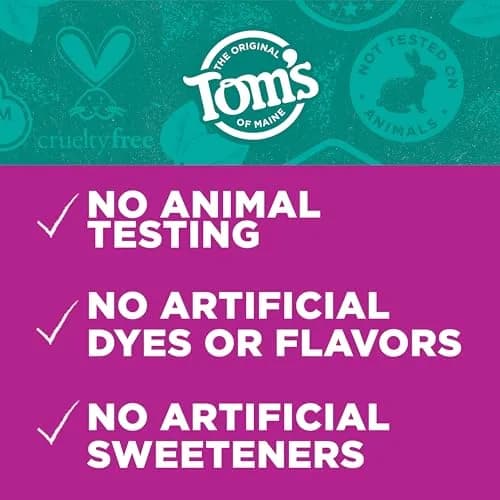Tom's of Maine Antiplaque and Whitening Toothpaste Fennel 3 Pack 4.5 oz (127.5g) | Fluoride Free Natural Whitening thumbnail 4