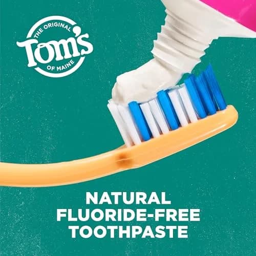 Tom's of Maine Antiplaque and Whitening Toothpaste Fennel 3 Pack 4.5 oz (127.5g) | Fluoride Free Natural Whitening thumbnail 3