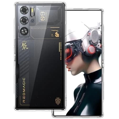 Foluu Slim Fit Case for ZTE Nubia Red Magic 9 Pro 16cm (6.4in) | Translucent Matte PC Back & TPU Bumper thumbnail 9