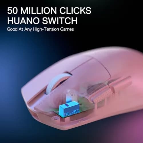 Redragon M916 Wireless Gaming Mouse 55G | 26K DPI, 5 Programmable Buttons, Ultra-Light, Ergonomic Design thumbnail 5