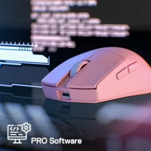 Redragon M916 Wireless Gaming Mouse 55G | 26K DPI, 5 Programmable Buttons, Ultra-Light, Ergonomic Design thumbnail 8