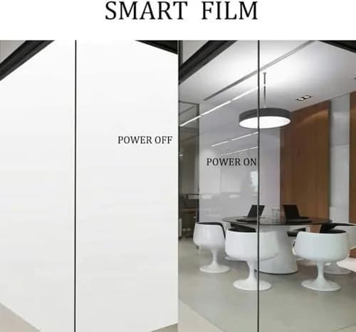 MEGICOLIM Switchable Smart Film PDLC Electronic Tint Glass Sticker 15cm x 30cm (6" x 11.8") | Instant Privacy & Projection Screen thumbnail 6