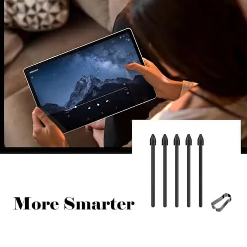 CaoXiong 5 Pcs Galaxy Tab S9 FE S Pen Tips | Titanium Alloy Durable Replacement for Samsung Galaxy Tab S9 FE Stylus thumbnail 5