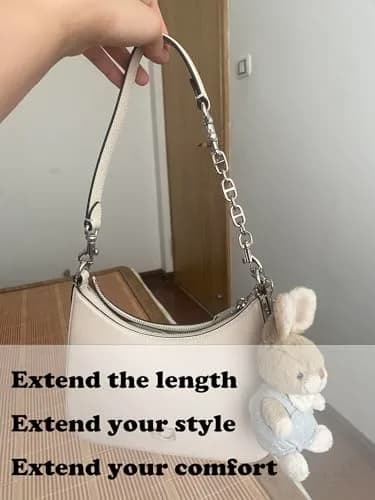 COICOIC 2Pcs Purse Strap Extender 12cm (4.7") | Adds Length for Shoulder Crossbody Bags thumbnail 3