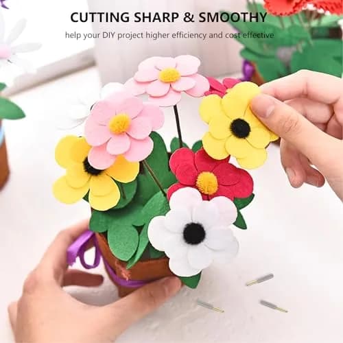 UTNVBTR 20 Pcs Premium Fine Point Blade for Cricut Maker 3/4 & Explore 3/4 | Precise Cutting in India thumbnail 2