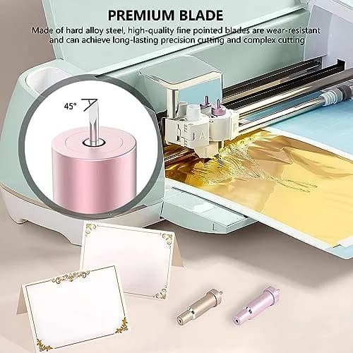 UTNVBTR 20 Pcs Premium Fine Point Blade for Cricut Maker 3/4 & Explore 3/4 | Precise Cutting in India thumbnail 3