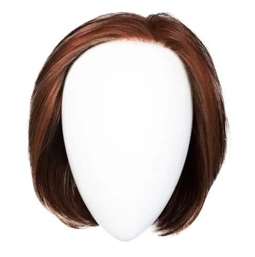Hair u wear Raquel Welch Straight Up With A Twist Elite Chin Length Tailored Bob Wig, Average Cap, RL32/31 Cinnabar thumbnail 1