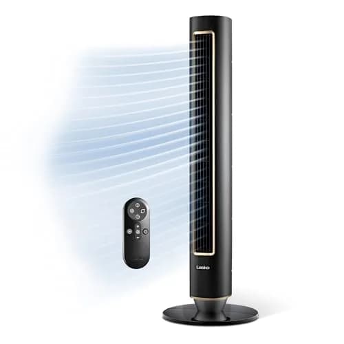 Lasko 40" Pinnacle DC Tower Fan with Remote | Whisper-Quiet 24 dBA, 12 Speeds, Night Mode thumbnail 1