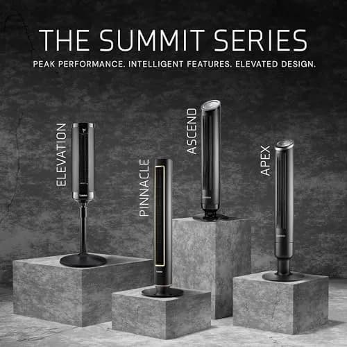 Lasko 40" Pinnacle DC Tower Fan with Remote | Whisper-Quiet 24 dBA, 12 Speeds, Night Mode thumbnail 8