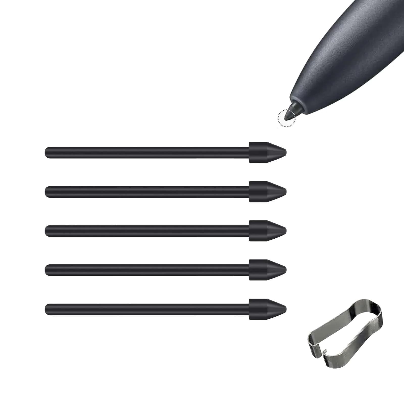LiXiongBao 5 Pack Book Pro 360 S Pen Nibs for Samsung Galaxy Book 3/4 Pro 360 | Durable, Accurate & Long-Lasting — 5 pcs pen tips