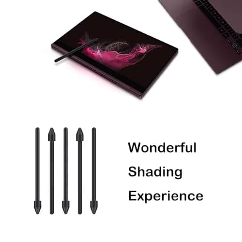 LiXiongBao 5 Pack Book Pro 360 S Pen Nibs for Samsung Galaxy Book 3/4 Pro 360 | Durable, Accurate & Long-Lasting thumbnail 3