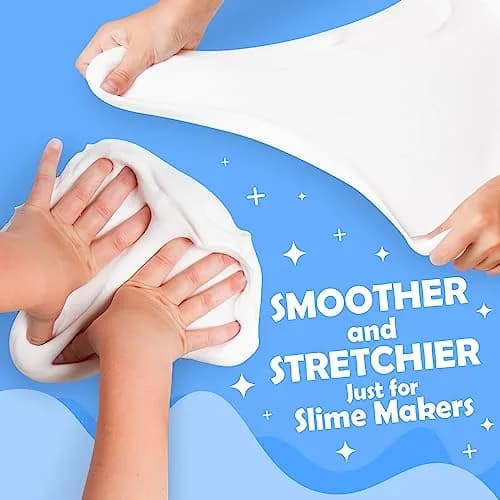Original Stationery White Soft Clay Modeling Compound 1.8 kg (4 lb) | Air Dry Cloud Dough & Butter Slime Clay for DIY Slime Kit, Arts & Crafts, Ages 7+ thumbnail 3