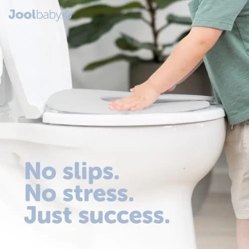 Jool Baby Folding Travel Potty Training Seat – Easy-Remove Pull Tab (Gray) | Portable, Compact & Lightweight thumbnail 8