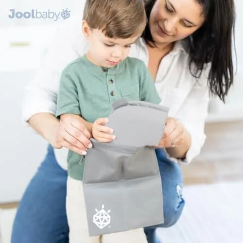 Jool Baby Folding Travel Potty Training Seat – Easy-Remove Pull Tab (Gray) | Portable, Compact & Lightweight thumbnail 9