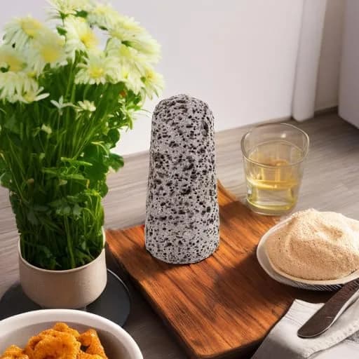 Cuitáxi Lava Rock Pestle | Traditional Mexican Molcajete Tejolote Single Head, 0.345 kg (0.76 lb) thumbnail 5