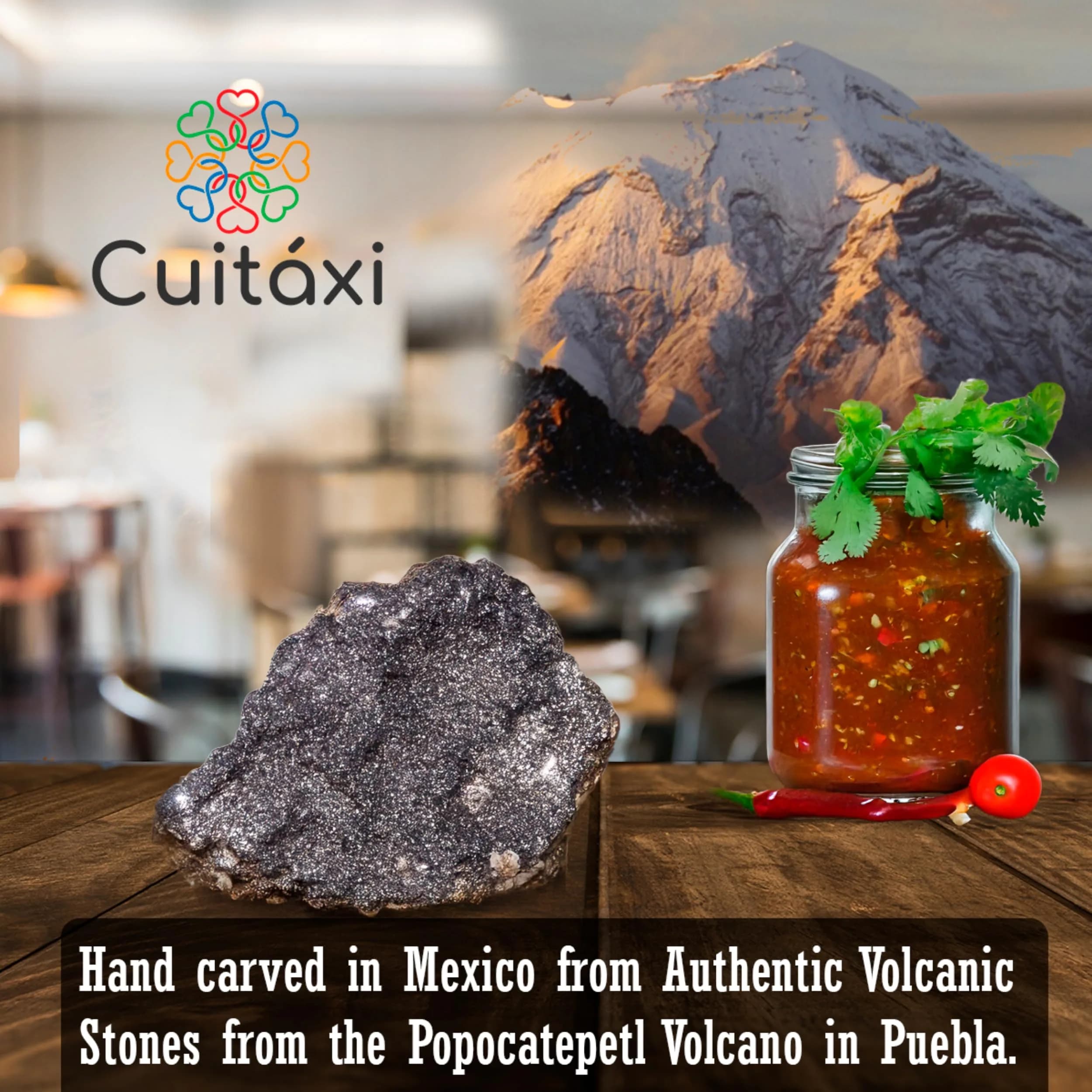 Cuitáxi Lava Rock Pestle | Traditional Mexican Molcajete Tejolote Single Head, 0.345 kg (0.76 lb) - view 7