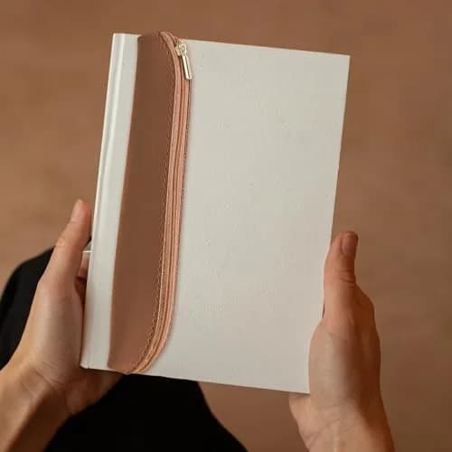 Aswewamt 5 Pcs Elastic Notebook Band Holders PU Leather Adjustable Pen Zipper Sleeve Pouch for Notebook Planners Binders Books | Multifunctional, Portable, PU Leather thumbnail 7