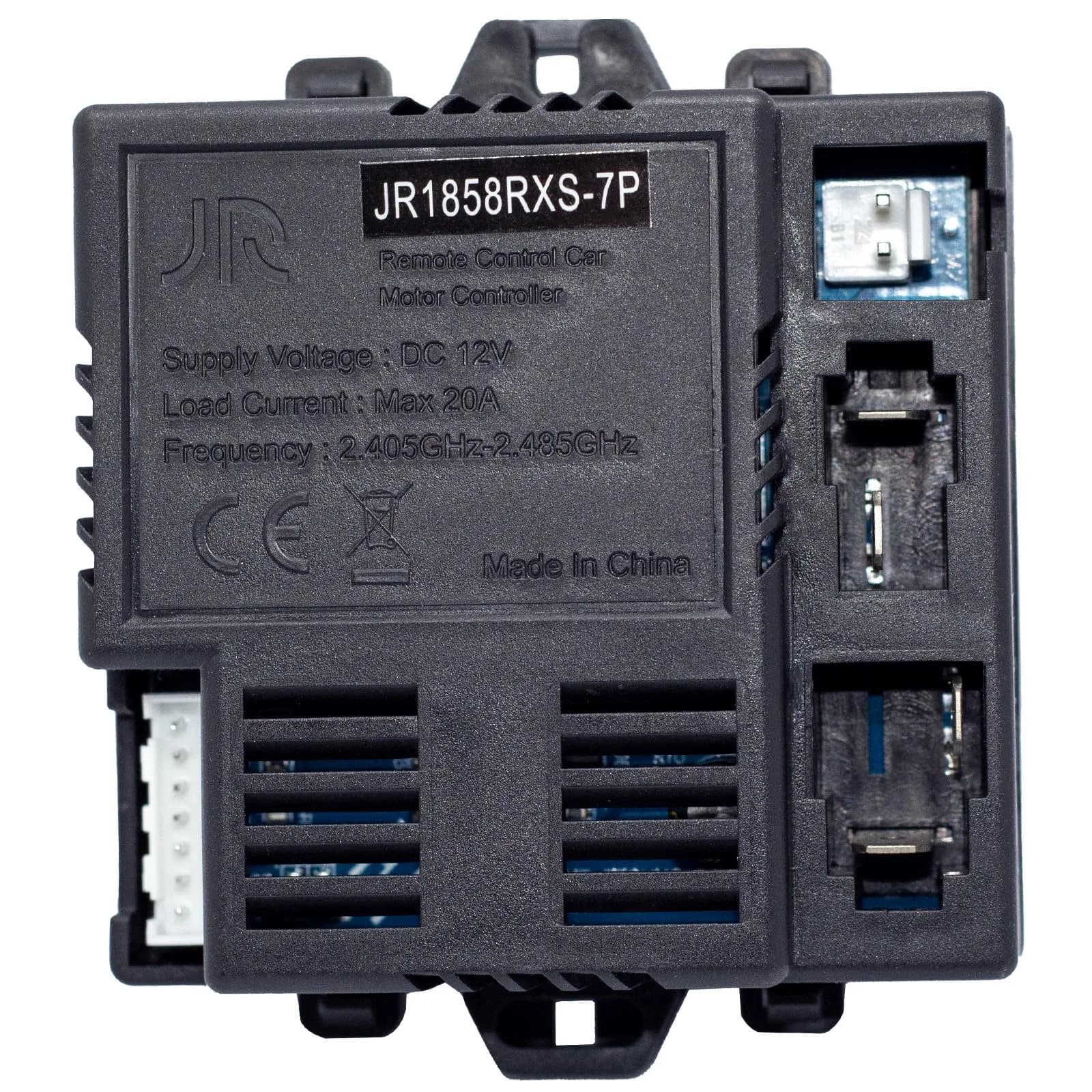 ToiCottage JR1858RXS-7P Remote Control Motherboard for Kids' Electric Vehicles | Replacement Parts — Black