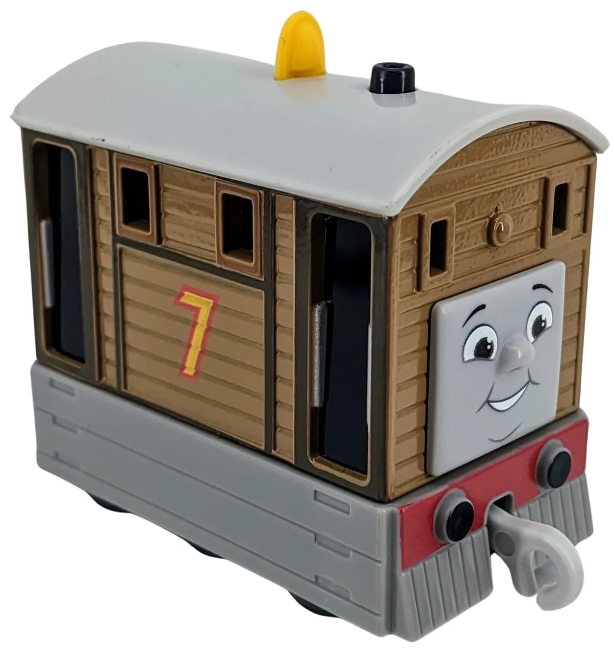 Thomas & Friends Toby Metal Diecast | All Engines Go, Fisher-Price Push-Along Toy Train for Kids 3+ | 1.89 inch
