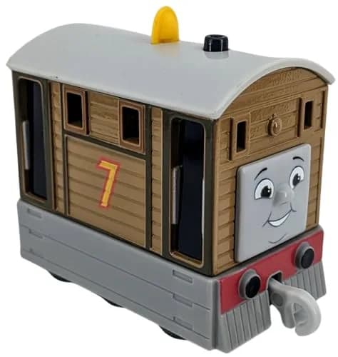 Thomas & Friends Toby Metal Diecast | All Engines Go, Fisher-Price Push-Along Toy Train for Kids 3+ | 1.89 inch thumbnail 1