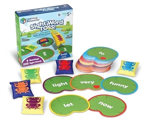 Learning Resources Sight Word Toss | Educational Toy for Kids 5+ | Builds Reading & Motor Skills thumbnail 1