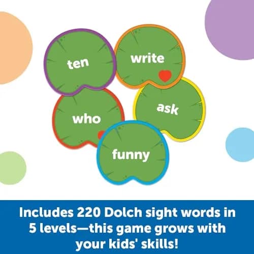 Learning Resources Sight Word Toss | Educational Toy for Kids 5+ | Builds Reading & Motor Skills thumbnail 3