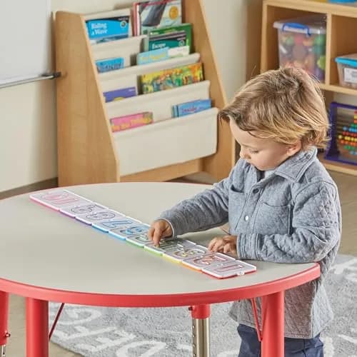 hand2mind Sensory Number Trays, Learning Numbers for Kids, Ages 3+ | Multicolor, Textured & Stackable thumbnail 7