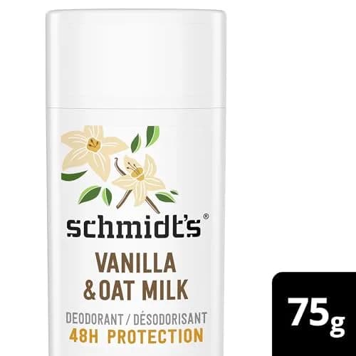 Schmidt's Vanilla & Oat Milk Deodorant Stick | 100% Natural, Vegan, Cruelty-Free, 75ml thumbnail 2