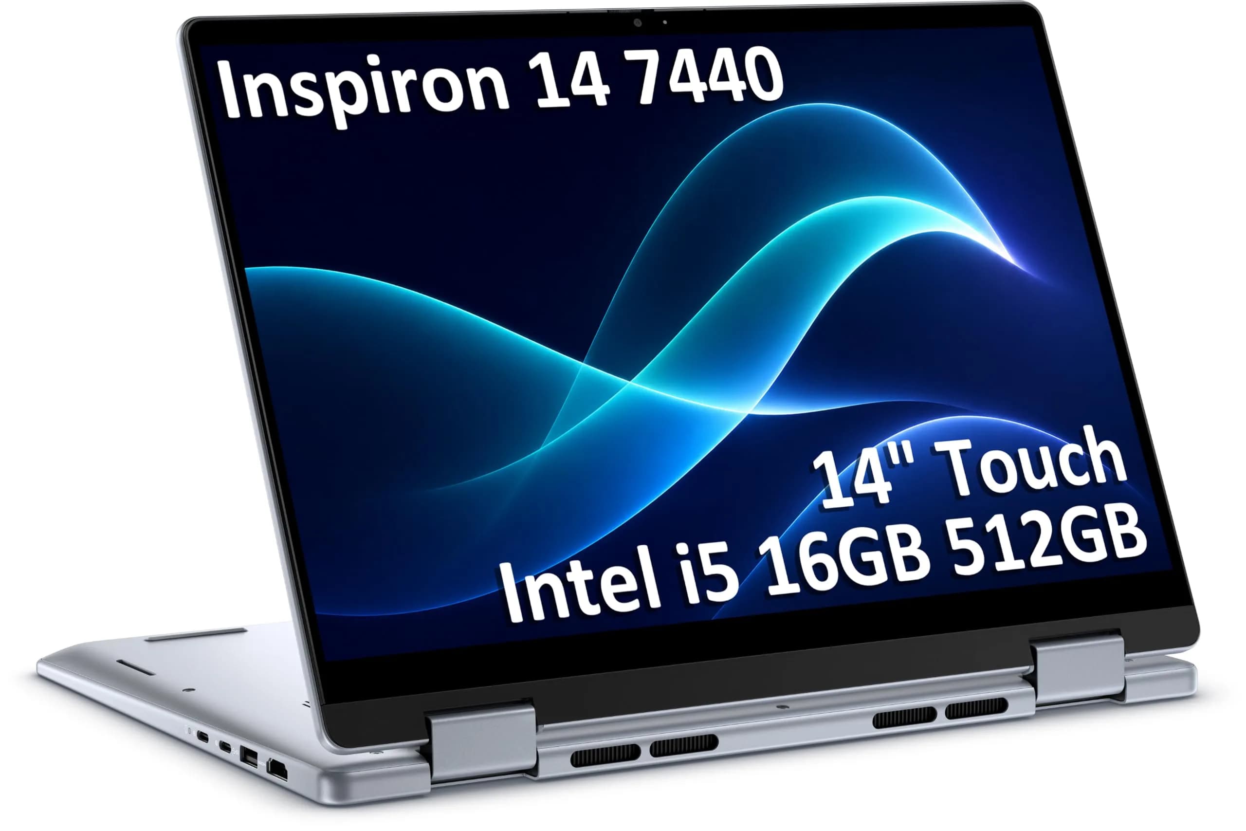Dell Inspiron 14 7440 2-in-1 Laptop 14" FHD+ Touchscreen, Intel Core i5-1334U, 16GB DDR5, 512GB SSD | Versatile, Power, Productivity — Ice Blue