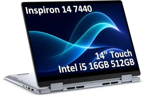 Dell Inspiron 14 7440 2-in-1 Laptop 14" FHD+ Touchscreen, Intel Core i5-1334U, 16GB DDR5, 512GB SSD | Versatile, Power, Productivity thumbnail 1