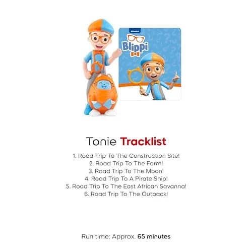 Tonies Blippi Audio Toy Figurine from Moonbug | Kids' Storytelling Toy for Ages 3+ thumbnail 6