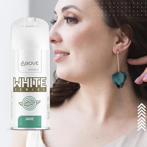 ABOVE White Series Body Spray, Jade, 4 pcs | Long-Lasting Freshness & Natural Care thumbnail 4