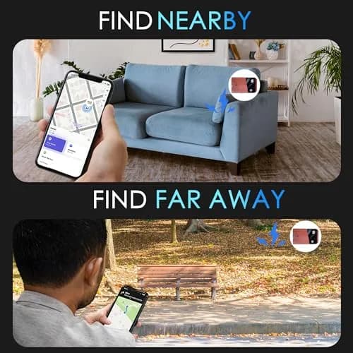 SEINXON Wallet Tracker (iOS Only) IP68 Thin Item Finder Card | Bluetooth Locator with Apple Find My & Wireless Charging thumbnail 5