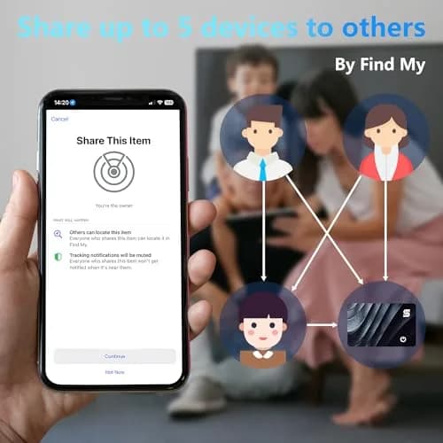 SEINXON Wallet Tracker (iOS Only) IP68 Thin Item Finder Card | Bluetooth Locator with Apple Find My & Wireless Charging thumbnail 8