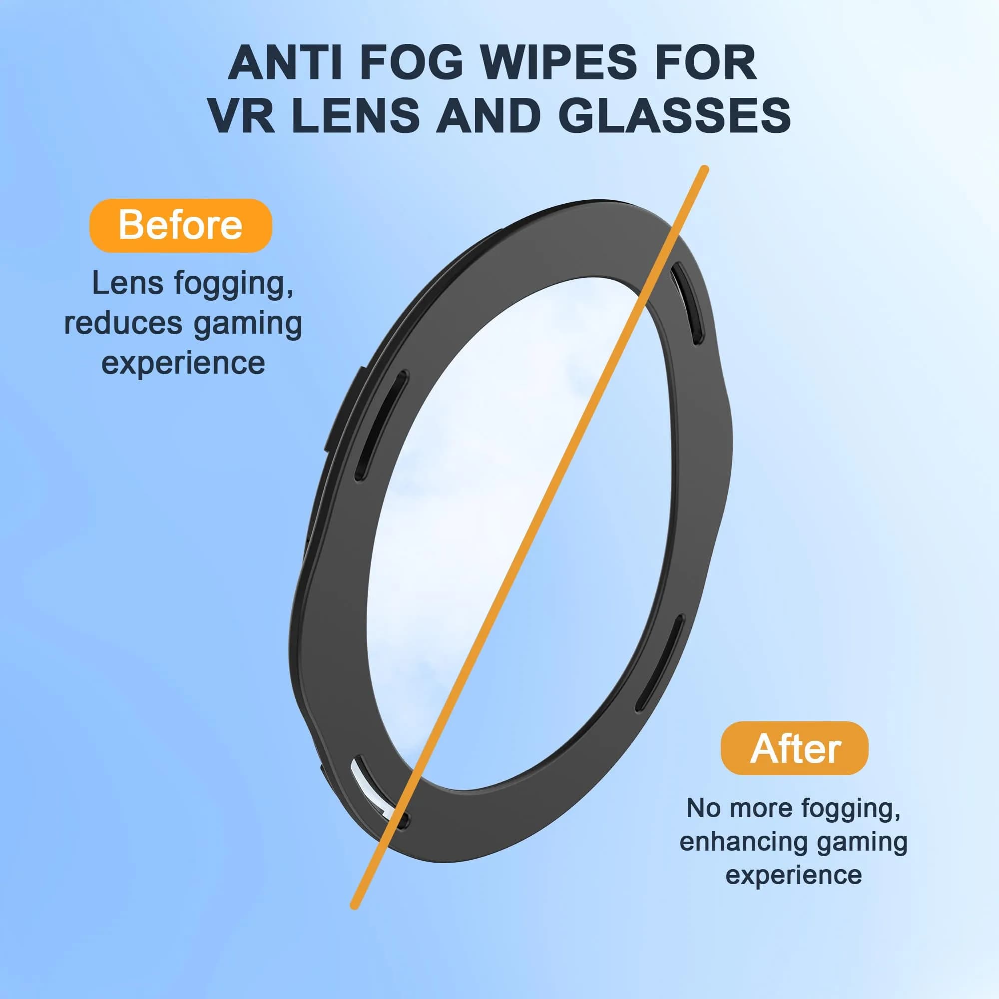 STARTRC GAMES Blue Light Blocking Glasses Spacer Kit for Meta Quest 3 | Anti-Fog & Anti-Scratch - view 3