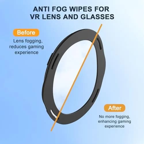 STARTRC GAMES Blue Light Blocking Glasses Spacer Kit for Meta Quest 3 | Anti-Fog & Anti-Scratch thumbnail 3