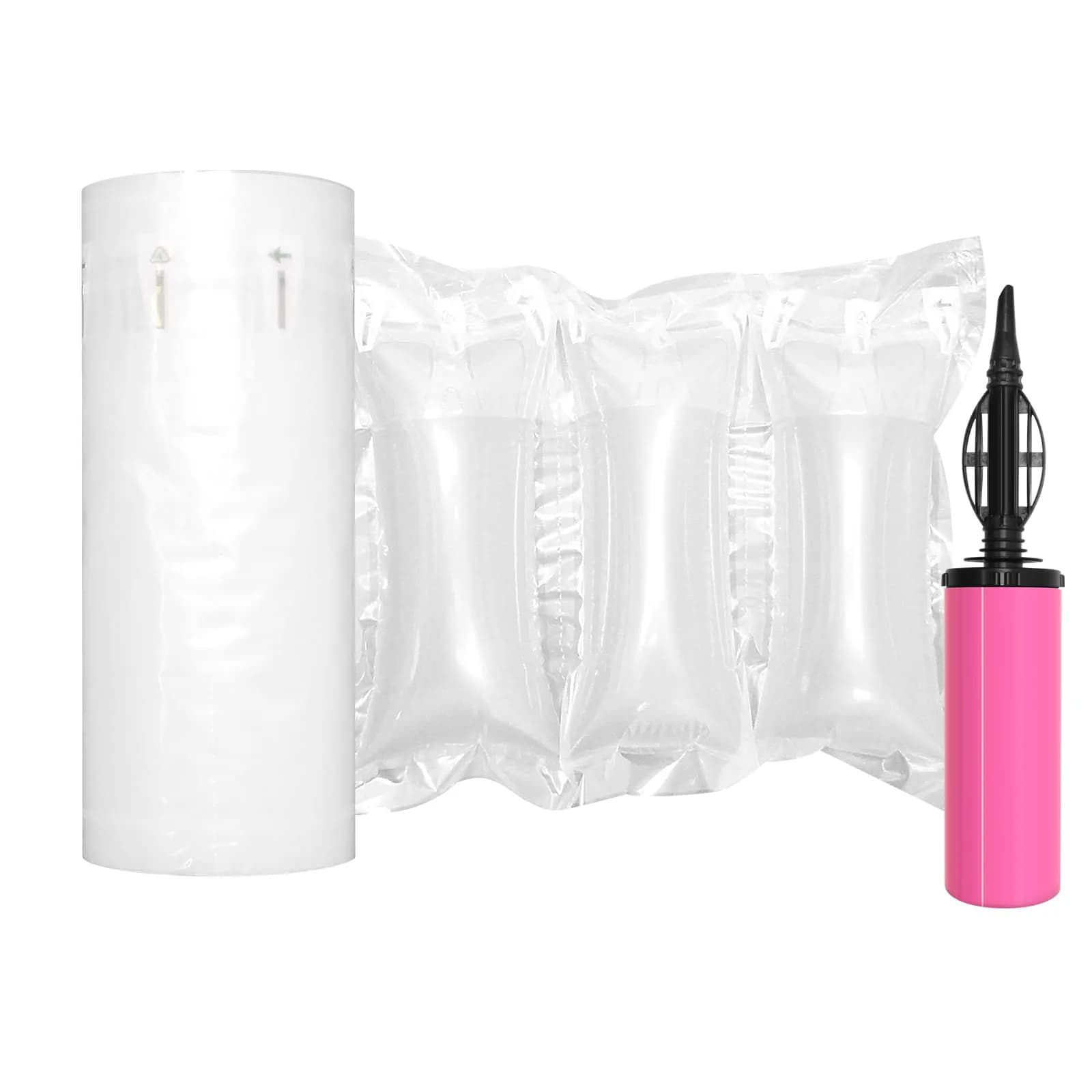 Hijelyn Air Pillows for Shipping 400 Count | Inflatable Packing Material with Pump