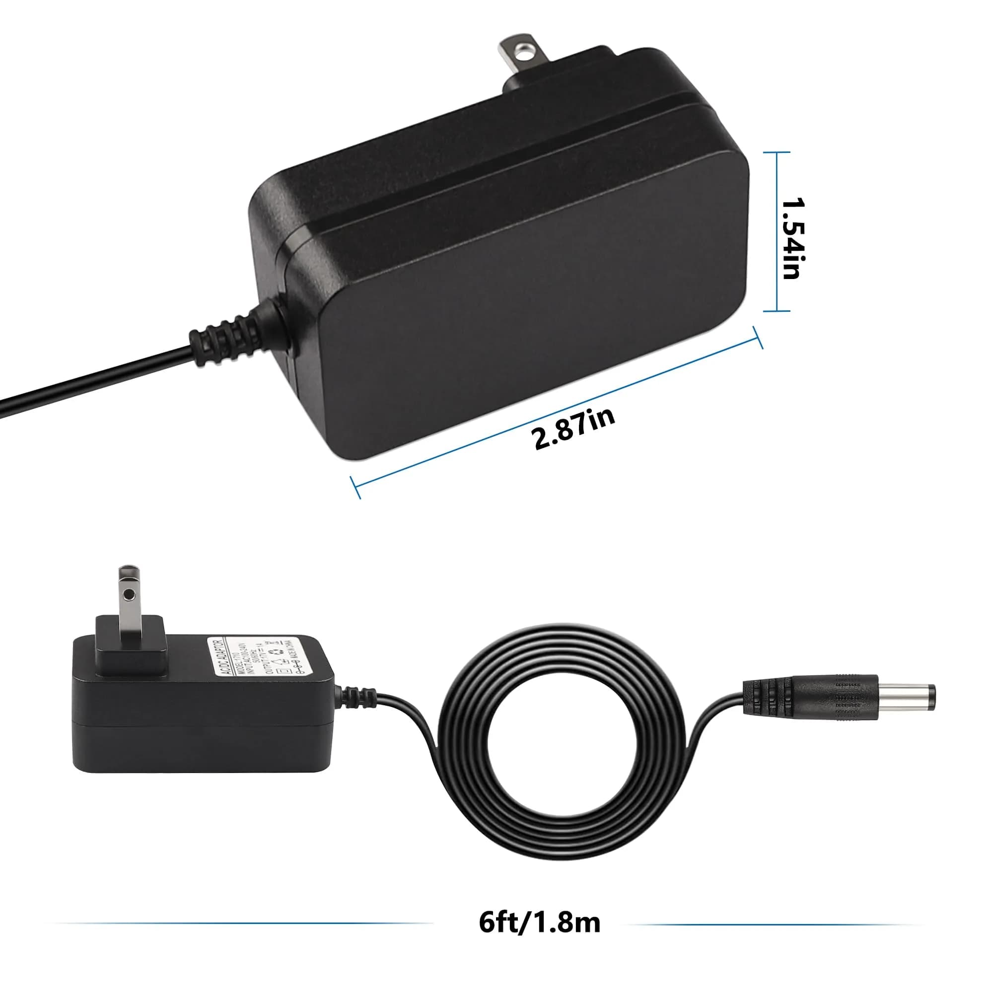 FNKTQL 17V 1A AC Adapter Charger for Bose Soundlink I II III Speakers | 1.8m Cable - view 5