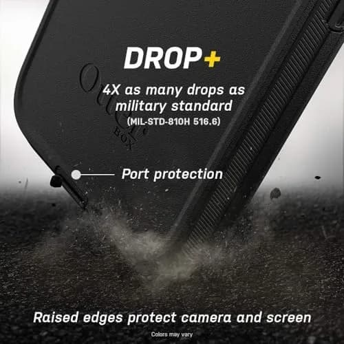 OtterBox Defender Series Screenless Edition Case for iPhone 12 & iPhone 12 Pro 16.7cm x 9.1cm x 1.7cm | Heavy Duty Protection thumbnail 5