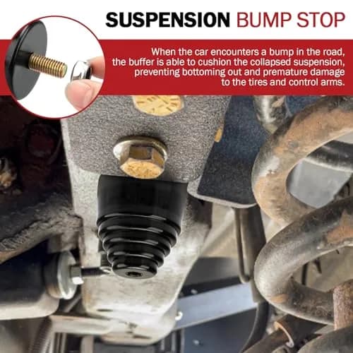 Tobaiwind Suspension Bump Stop 9.9101G | Universal All Purpose Bump Kit for Cars, Trucks & Off-Road Vehicles thumbnail 4
