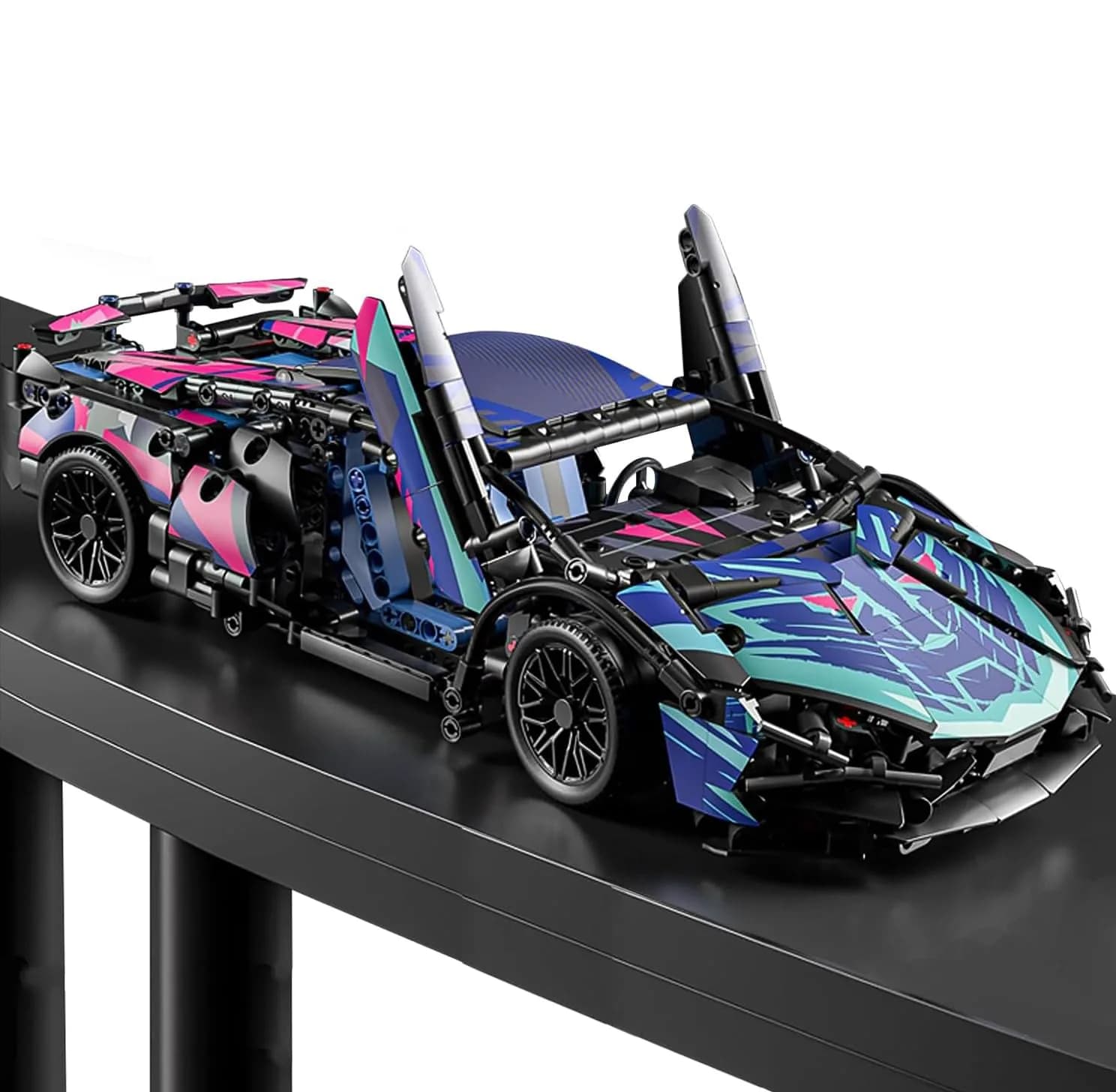 Chodia Sport Race Car Building Block Set 1314 PCS | Educational STEM Toy for Kids 8+ — Static Car
