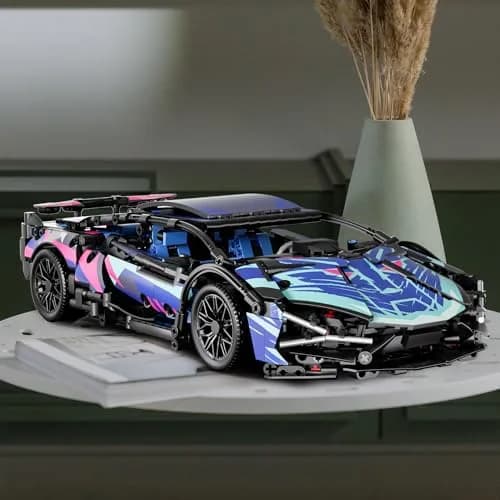 Chodia Sport Race Car Building Block Set 1314 PCS | Educational STEM Toy for Kids 8+ thumbnail 4