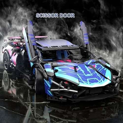 Chodia Sport Race Car Building Block Set 1314 PCS | Educational STEM Toy for Kids 8+ thumbnail 2