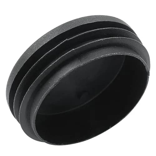Bonsicoky 12 Pack 3 Inch (76mm) Round Plastic Hole Plugs for Furniture, Black | Impact-Resistant, Scratch-Free Floor Protection thumbnail 3