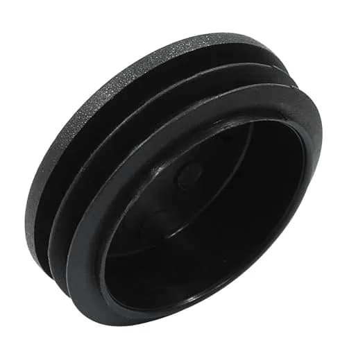 Bonsicoky 12 Pack 2 Inch Black Round Plastic Hole Plugs | Flooring Friendly, Weather Resistant, Easy to Install thumbnail 3