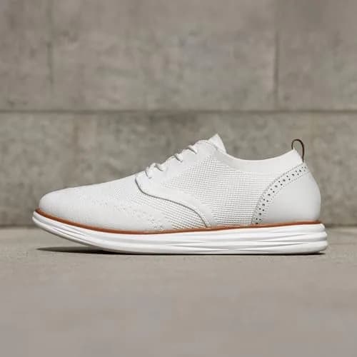 Bruno Marc Men's KnitFlex Mesh Oxfords Sneakers 8 | Breathable Comfort & Lightweight Support thumbnail 4