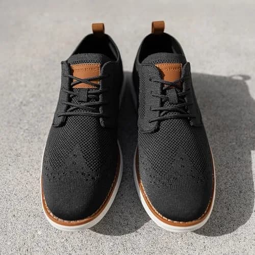 Bruno Marc Men's KnitFlex Mesh Oxford Sneakers,8 | Lightweight Breathable Casual Shoes thumbnail 3