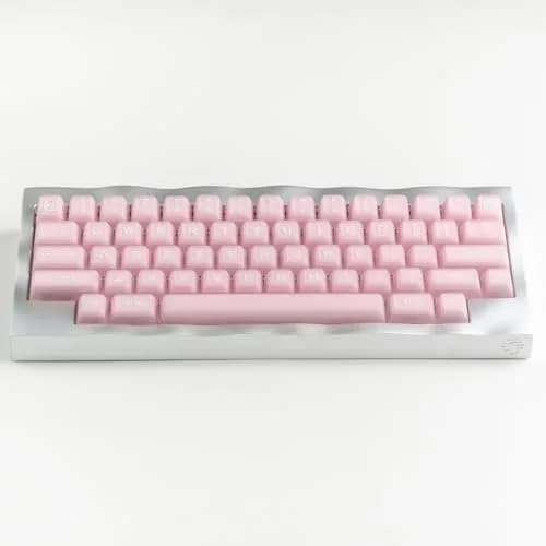 REDQIN Pink Jade Keycaps PBT Double Shot Key for Mechanical Keyboard | Elegant Pastel Design, Wide Compatibility thumbnail 7