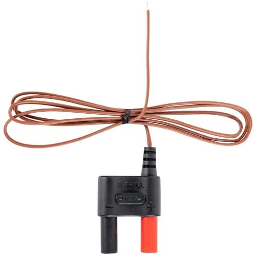 BlueStars 80BK-A Type K Thermocouple Bead Probe 1m (3.28ft) | Accurate to ±2.2°C for Fluke Multimeters thumbnail 1